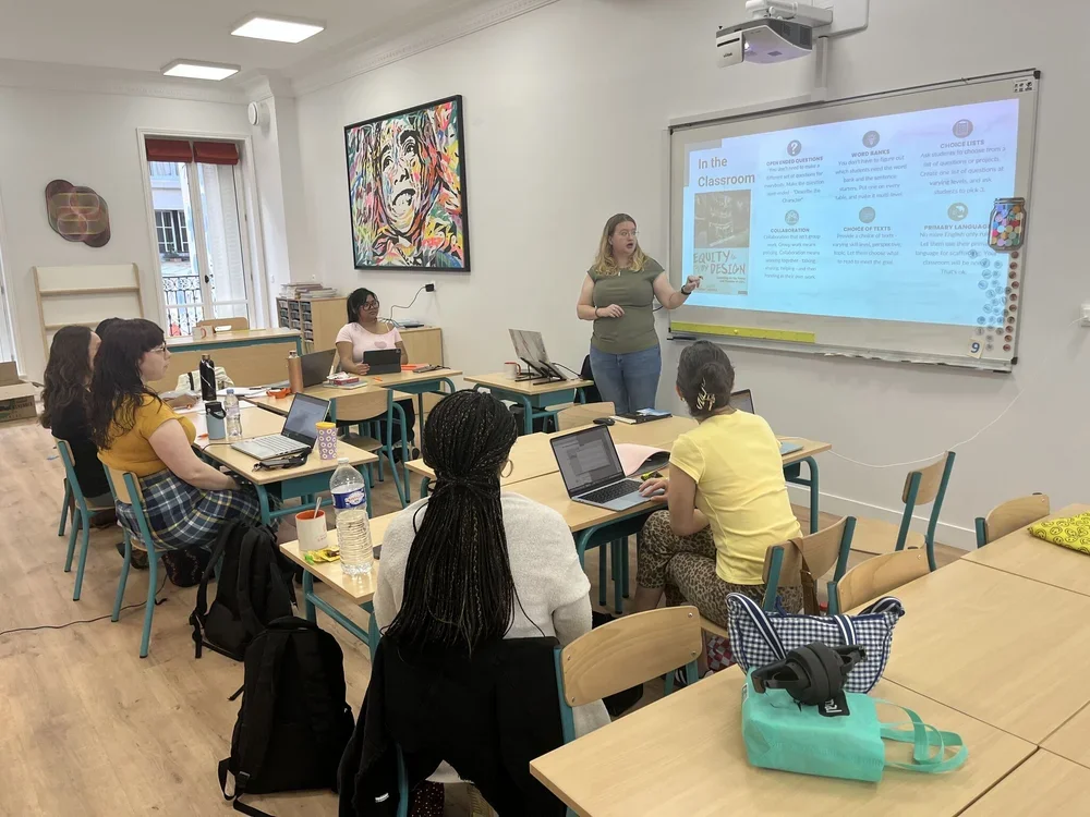 picture of a UDL workshop